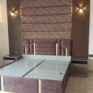 Contemporary Bedroom Interior with Smart Storage Solutions