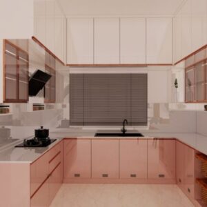 Premium Modular Kitchen with Durable Finish & Smart Layout